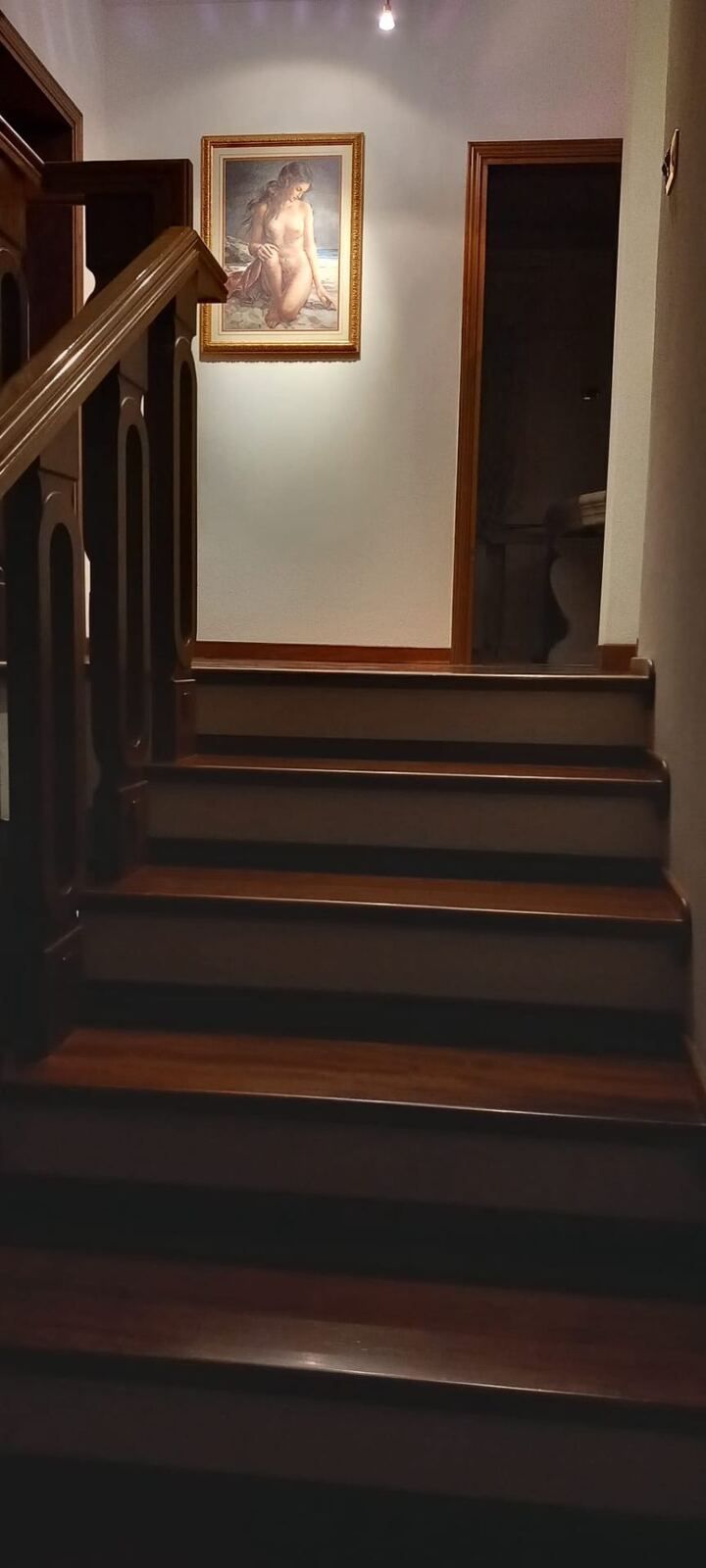 Scala interna in legno